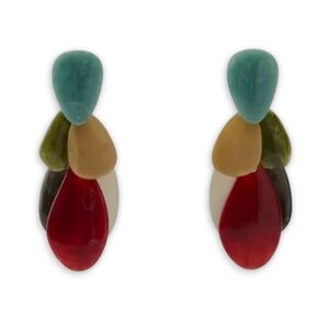 ZARA Resin Multi Piece Earrings